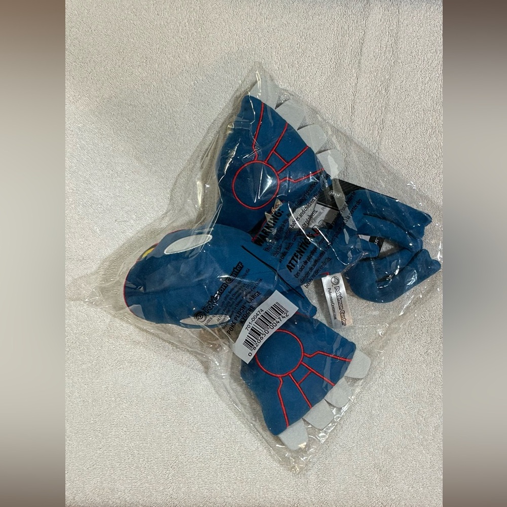Pokémon Center Kyogre Poké Plush - 15 1/2 In.   New with tags - Picture 3 of 4